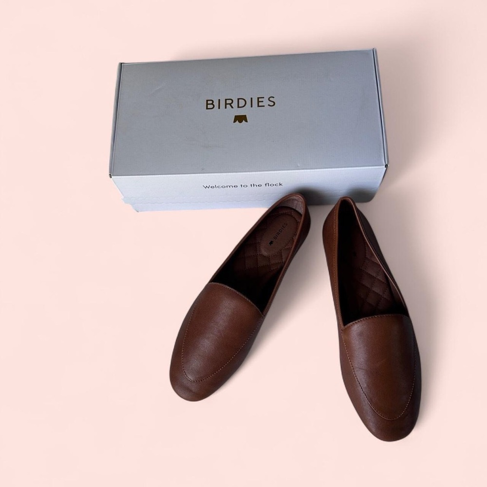 Hazelnut Leather "The Vesper" Loafers.